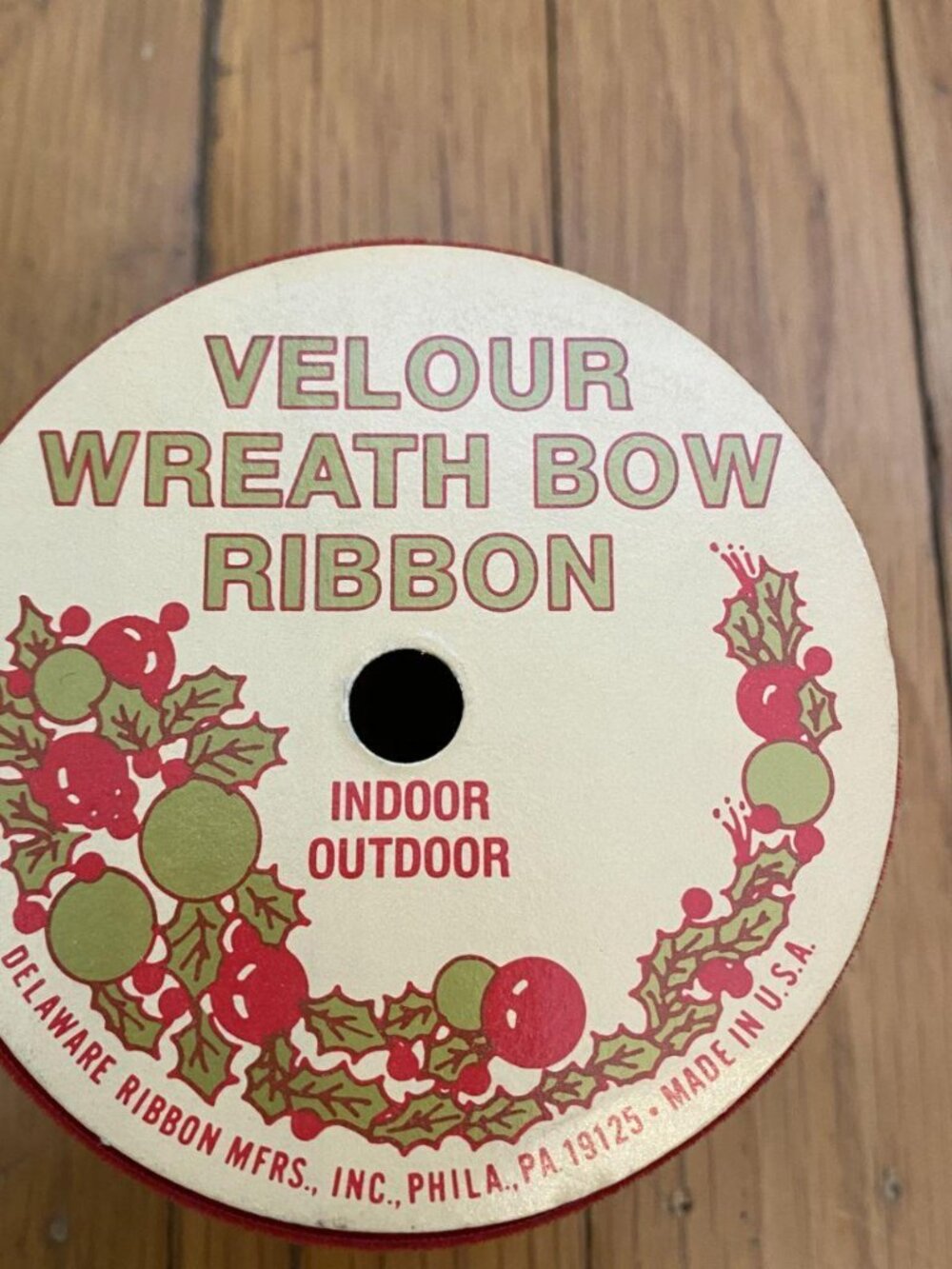 NEW Red Velvet Ribbon - Picture 2 of 2
